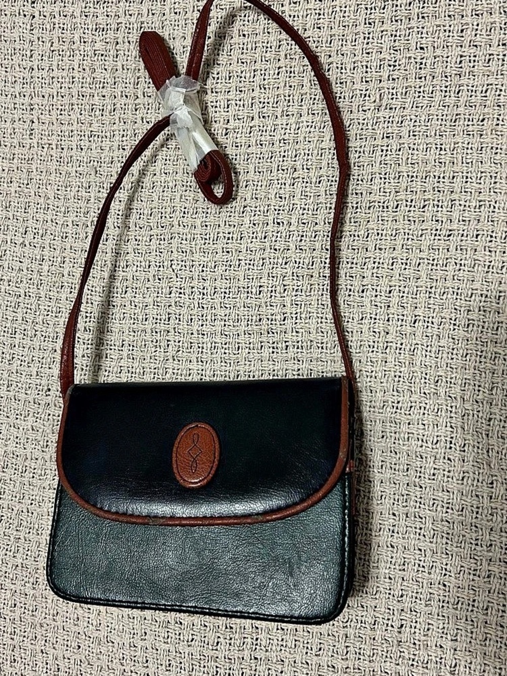 Prince Gardner Green & Brown Crossbody Bag